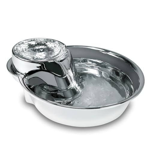 Trinkbrunnen 74200 Big Max Style aus Edelstahl von Pioneer Pet