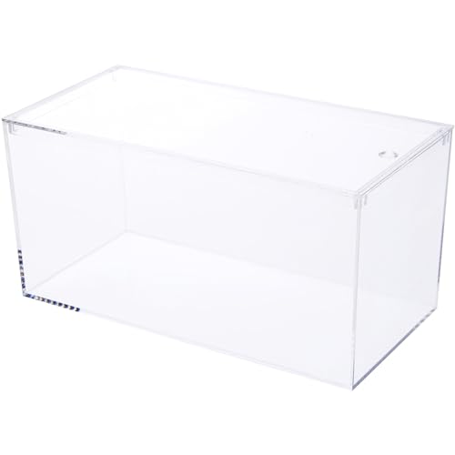 Pioneer Plastics 083CAQUA Clear Micro Habitat Terrarium, Tarantula Gehäuse, Desktop Aquarium, 19,7 cm B x 9,5 cm T x 9,5 cm H, 4 Stück von Pioneer Plastics