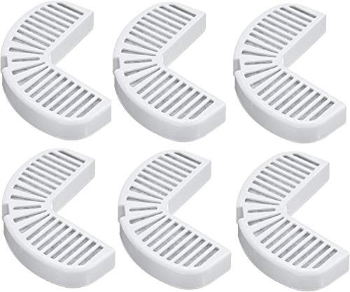Replacement Filters Compatible with Pioneer Pet Ceramic & Stainless Steel Fountains, Raindrop Filters (6 Filters) von Pioneer Pet