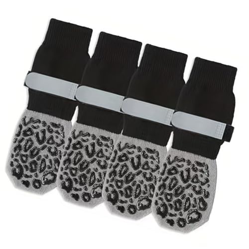 Hundesocken mit Anti-Kau-Riemen, rutschfeste Baumwoll-Schühchen, Schuhe für aktive Haustiere auf Holzböden, kleine Hunde, rutschfeste Schuhe Hundesocken mit Anti-Kau-Riemen, rutschfeste Baumwoll-Schühchen, Schuhe für aktive Haustiere auf Holzböden, kleine Hunde, rutschfeste Schuhe von Pitadue
