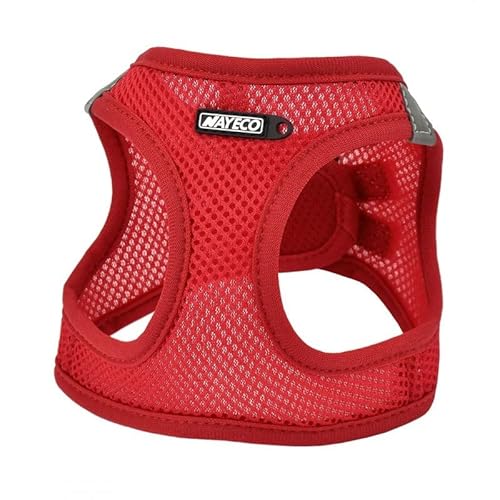 Atmungsaktives Hundegeschirr von Nayco, Rot, Größe XXS, 30-35 cm. von Piumer