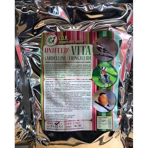 Futter LOR Unifeed Vita 2 kg CARDENALITOS UND FRINGILIDE von Piumer