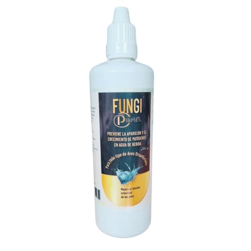 PIUMER Fungi Flüssiges Ergänzungsfuttermittel | antimykotischer und antibakterieller Schutz | für Ziervögel | enthält Salze, Glycerin und nützliche Säuren | 125 ml von Piumer