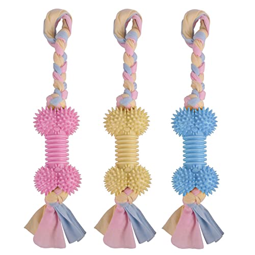 Pjeghbvop Pet Molar Toy Cotton Rope Dog Toy Chew Toy Teeth Clean Training Toy For Dogs Safe Resistant von Pjeghbvop