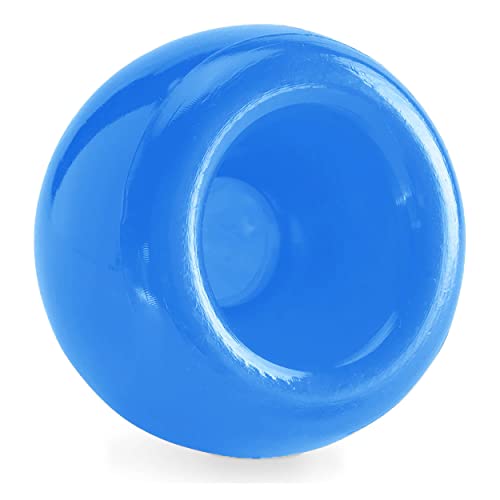 Planet Dog Orbee-Tuff Lil' Snoop - Interaktives Spielzeug für Hunde - Snackball - Royalblau - Klein von Planet Dog