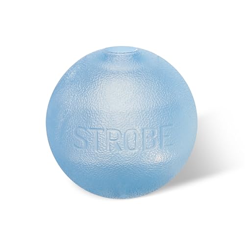 Planet Dog Orbee-Tuff Strobe - Spielball für Hunde - mit LED-Beleuchtung - Blau von Planet Dog