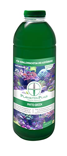 PlanktonPlus Aquaristik Phyto-Green - Phytoplankton für Korallenwachstum und Ausfärbung 1 Liter von PlanktonPlus GmbH