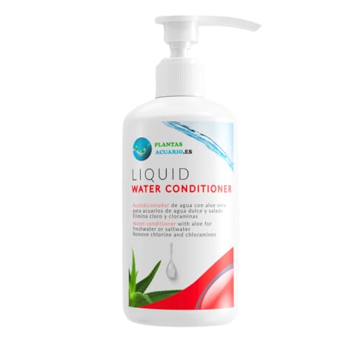 Aquarium Wasseraufbereiter gegen Chlor und Chloramine mit Aloe Vera, Wasseraufbereiter 100 ml von PlantasAcuario