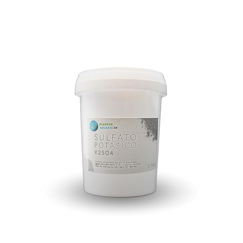 PlantasAcuario Kaliumsulfat 250g, hydrolöslicher Dünger für Garten- und Aquariumspflanzen (K2SO4) von PlantasAcuario