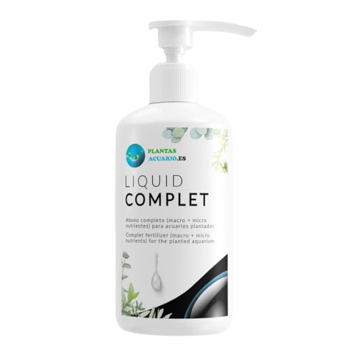 PlantasAcuario Kompletter Flüssigdünger für bepflanzte Aquarien, 100 ml von PlantasAcuario