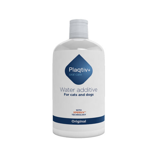 Plaqtiv+ Water Additive Hund Katze - 2 x 500 ml von Plaqtiv+