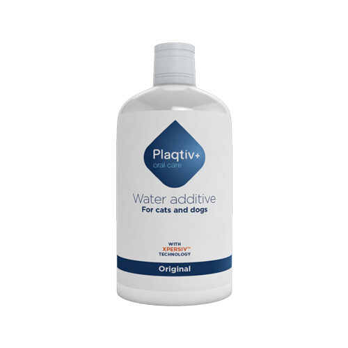 Plaqtiv+ Water Additive Hund Katze - 500 ml von Plaqtiv+