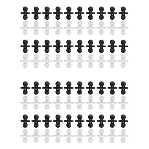 Plawee 80 StüCk Divider Aquarium Saugnapf Halter für Fischtanks Glas Abdeckung Separate Divider UnterstüTzung Clip Halterung von Plawee