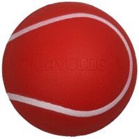 Playology Squeaky Chew Ball Beef Medium von Playology