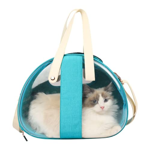 Plschckes Pet Bag go Out Convenient transparent cat and Dog Backpack Foldable Breathable Portable cat Bag cat Supplies von Plschckes