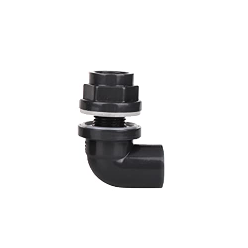 Pnuokn Aquarium-Auslass-Wasserrohrverbinder für Aquarien, Verbindungsstück für Haushalts-Aquarien, 20 mm/25 mm/32 mm, Winkelverbinder für Aquarien von Pnuokn