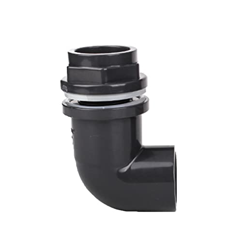 Pnuokn Aquarium-Auslass-Wasserrohrverbinder für Aquarien, Verbindungsstück für Haushalts-Aquarien, 20 mm/25 mm/32 mm, Winkelverbinder für Aquarien von Pnuokn