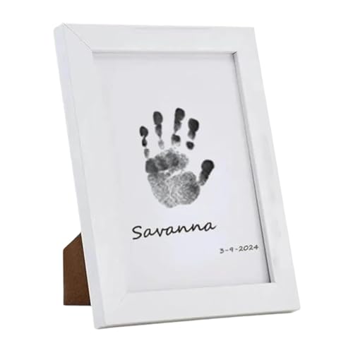 Photo Frame | Picture Frames | Animal Paw Print Kit | Dog Paw Print Keepsake Kit | Handcrafted Pet Footprint Impression Kit | Animal Paw Print Impression Set for Dogs & Cats Memories von Pokronc