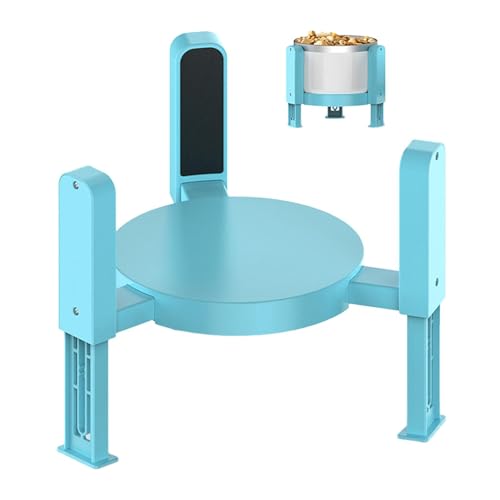 Pokronc Elevated Dog Bowls | Elevated Dog Food Stand - Pet Bowl Stand with Adjustable Width Height, Stable and Anti-Slip Stand for Small, Medium & Large Pets von Pokronc