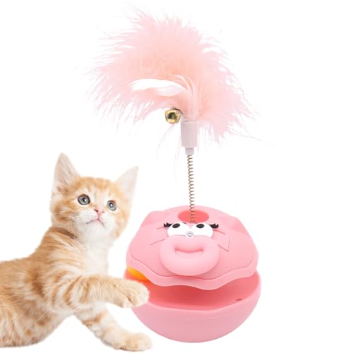 Pokronc Katzenangel, Cartoonball Interaktives Katzenspielzeug, Aktivitätsspielzeug Zur Bewegung Und Intelligenzförderung, Trainingszubehör Für Alle Katzenrassen Pokronc Katzenangel, Cartoonball Interaktives Katzenspielzeug, Aktivitätsspielzeug Zur Bewegung Und Intelligenzförderung, Trainingszubehör Für Alle Katzenrassen von Pokronc
