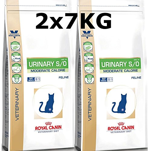 Polbaby Trockenfutter Vet Diet Urinary S/O Moderate Calorie 2 x 7kg = 14kg von Polbaby