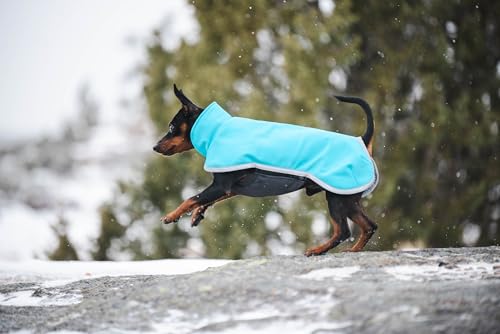 Softshellmantel für Hunde, Pink, Reflektierende Streifen (Artic, 28) von Pomppa