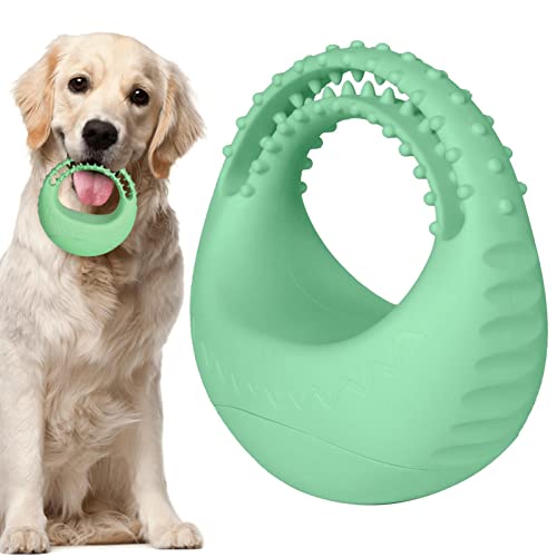 Pomurom Beißspielzeug für Welpen,Tumbler Beißspielzeug für Hunde zur Reinigung der Zähne und zum Schutz der Mundgesundheit - Welpenspielzeug zum Zahnen, fördert Kaugewohnheiten für Welpen von Pomurom
