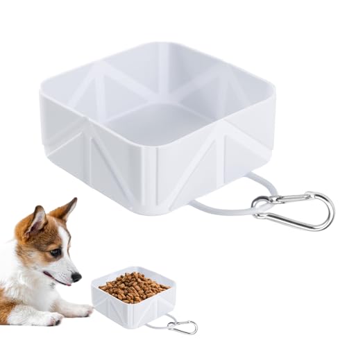 Reise Hundenapf - Klappbarer Welpentränker,500ml Hundenapf Trinkflasche für Welpe Katze Reisen Wandern Boot Outdoor Aktivitäten Reise Hundenapf - Klappbarer Welpentränker,500ml Hundenapf Trinkflasche für Welpe Katze Reisen Wandern Boot Outdoor Aktivitäten von Pomurom