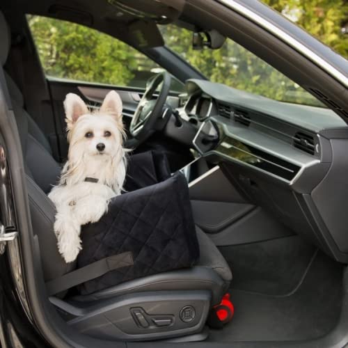 Hunde Autositz, Hunde Autoliege, Hundebett fürs Auto, Größe M Farbe schwarz von Pondlife