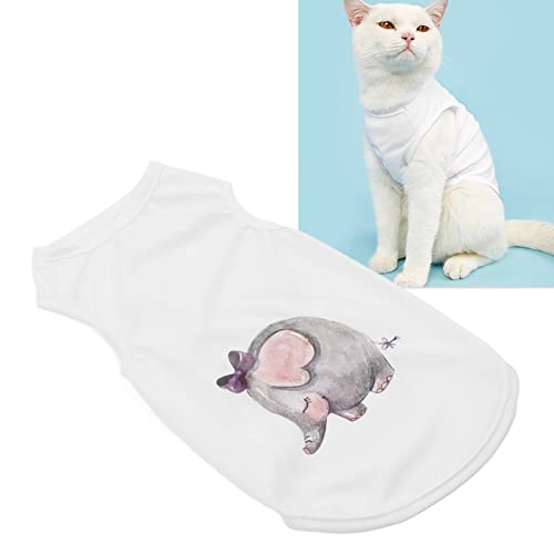 Katzenkleidung, Haustierbekleidung, Hunde-T-Shirt, Tank-Top, ärmellose Hunde-Shirts für Mittelgroße Hunde, Hunde-Shirt für Jungen, Weiche und Atmungsaktive T-Shirts für Kleine, (L) von Pongnas