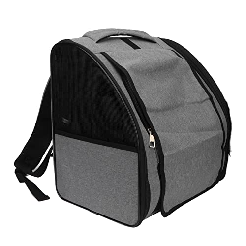 Katzenrucksack, Katzentasche, Katzentrage, Hundetrage-Rucksäcke, Katzenrucksack mit Atmungsaktivem Netz für Katzen, Kleine Hunde, Welpen, H (L (innerhalb von 10 kg/22,0 lb)) von Pongnas