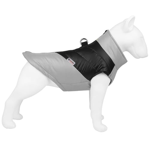 Poo4kark Hundejacke Jacken Gemütlich stilvoll: Dicke, warme Hundekleidung, Weste für die perfekte Winterbekleidung für Ihren Hund (B-C, L) von Poo4kark