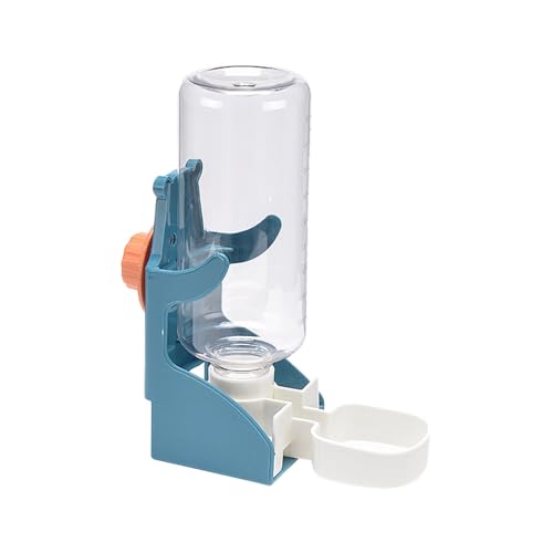 Poo4kark Pet Automatischer Wasserspender zum Aufhängen für Haustiere, Hamster, automatischer Wasserspender zum Aufhängen im Käfig, Kaninchen, automatisches Nachfüllen Umkippen der (Blue, 7.2x16x20cm) von Poo4kark