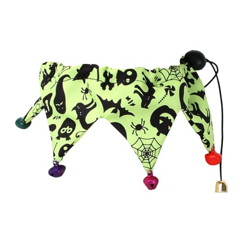 Poo4kark Pet Haustier Halloween Kostüme Cape mit Kürbis Hut Hund Katze Halloween Bekleidung Halstuch (Dark Purple, A) von Poo4kark