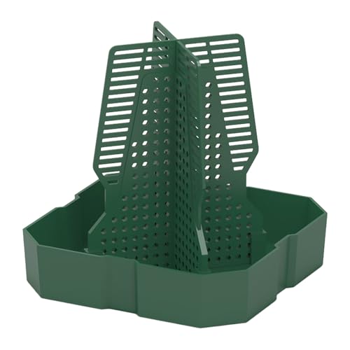 Poo4kark Pet Krabbelndes Haustier, Fluchtfütterung, Ziliarhorn-Schutzfrosch, Dubia, lebende Selbstfütterung, Fütterung (A, 11.2X11.2X12CM) von Poo4kark