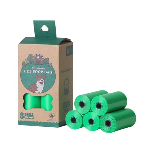 Poo4kark Valentine's Day Einfarbiger Müllsammelbeutel zur biologisch abbaubaren Reinigung von Hundekot. Dicker Einweg-Toilettenbeutel für Hunde. Biologisch abbaubarer Müllbeutel für (A, One Size) von Poo4kark