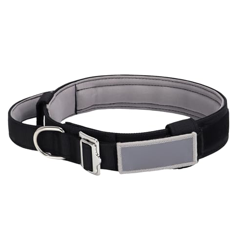 Poo4kark Winter Collar Cursor Leichtes Haustier-Hundehalsband Explosionssicheres Traktions-Halsband für große Hunde (A-B, M) von Poo4kark