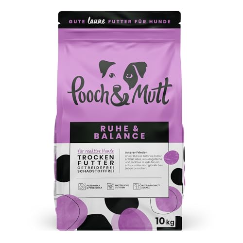 Pooch & Mutt - Ruhe & Balance, Getreidefreies Alleintrockenfutter für Hunde, Truthahn und Süßkartoffel, 10 kg von Pooch & Mutt