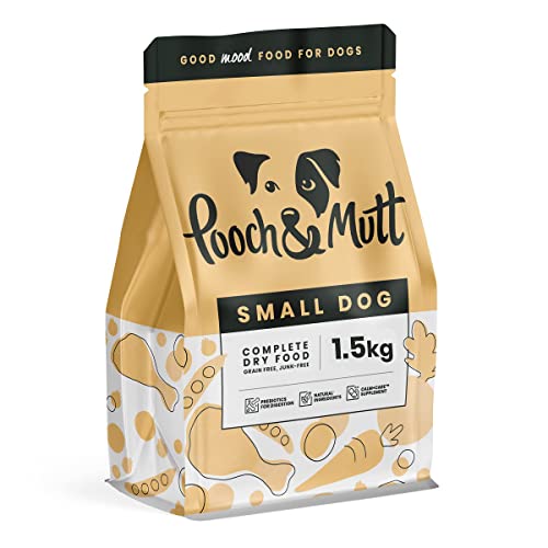 Pooch & Mutt - Getreidefreies Trockenfutter mit Superfoods für Hunde kleiner Rassen, 1,5 kg von Pooch & Mutt