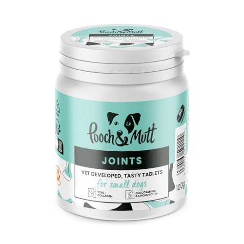 Pooch & Mutt - Ergänzungsmittel für die tägliche Gelenkpflege von kleinen Hunden, 100 g von Pooch & Mutt