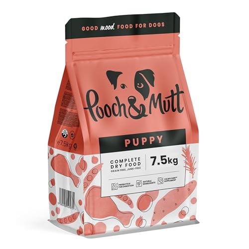 Pooch & Mutt - Welpen, Getreidefreies Hundetrockenfutter, Huhn & Superfood-Mischung, 7,5 kg von Pooch & Mutt