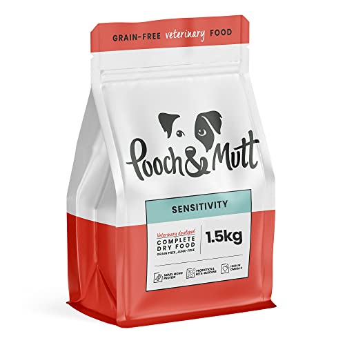 Pooch & Mutt - Getreidefreies, Tierarzt-Diätfutter für empfindliche Hunde, 1,5 kg von Pooch & Mutt