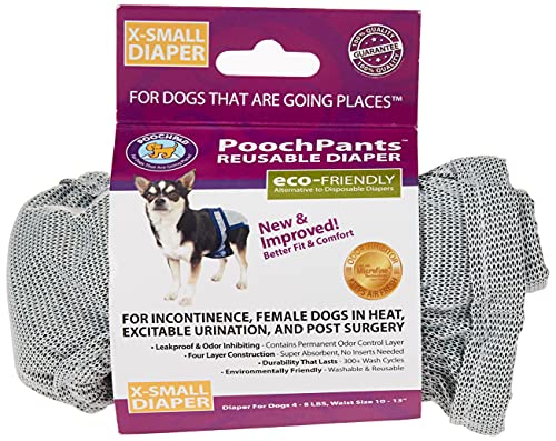 PoochPad PoochPant Windel, Größe XS von PoochPad