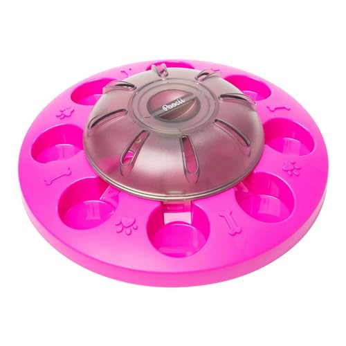 Poocii Go-Round Slow Feeder Hundespielzeug, Futter- oder Leckerli-Dosierung, IQ-Training, Anti-Ersticken, interaktives Puzzle von Poocii