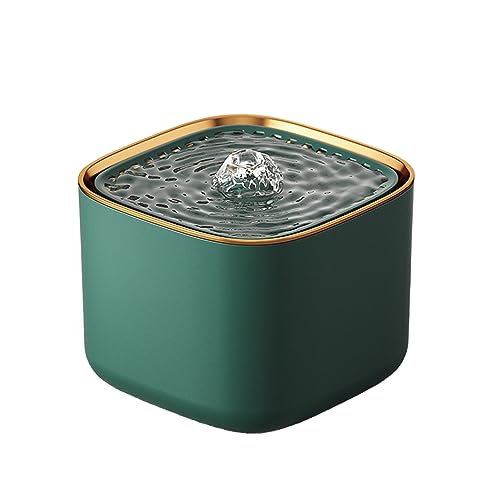 Porceosy Pet Water Feeder Feeding Plug-in Type Useful Automatic Circulating Cat Dog Automatic Water Feeder Green von Porceosy