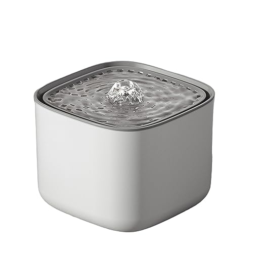 Porceosy Pet Water Feeder Fütterung Plug-in Typ Nützliche Automatische Zirkulierende Katze Hund Automatische Wasser Feeder Grau & Weiß von Porceosy