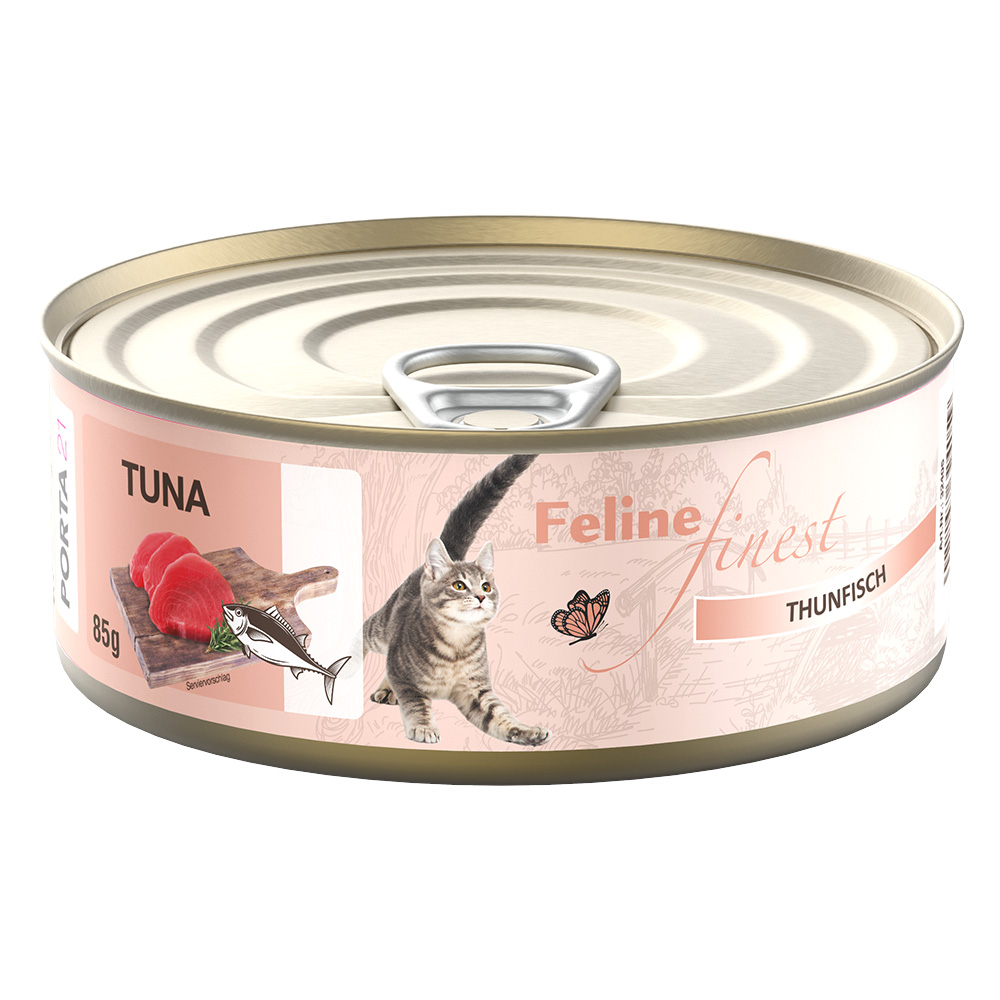 Feline Finest 6 x 85 g - Thunfisch von Porta 21