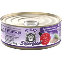 Porta 21 Superfood 6 x 80 g - Huhn mit Chiasamen von Porta 21