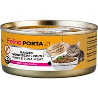 Sparpaket Feline Porta 21 24 x 156 g - Thunfisch mit Surimi (getreidefrei) von Porta 21