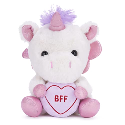 Posh Paws 37685 Swizzels Love Hearts Sparkles The Unicorn, BFF, 18 cm, Weiß von Posh Paws